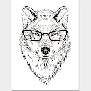 Wolf Posters and Art